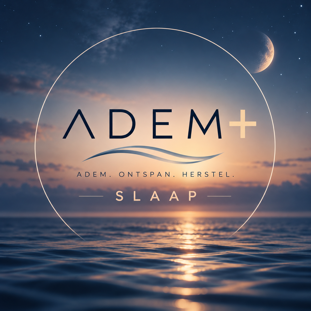 ADEM+ Slaap met maan en zee